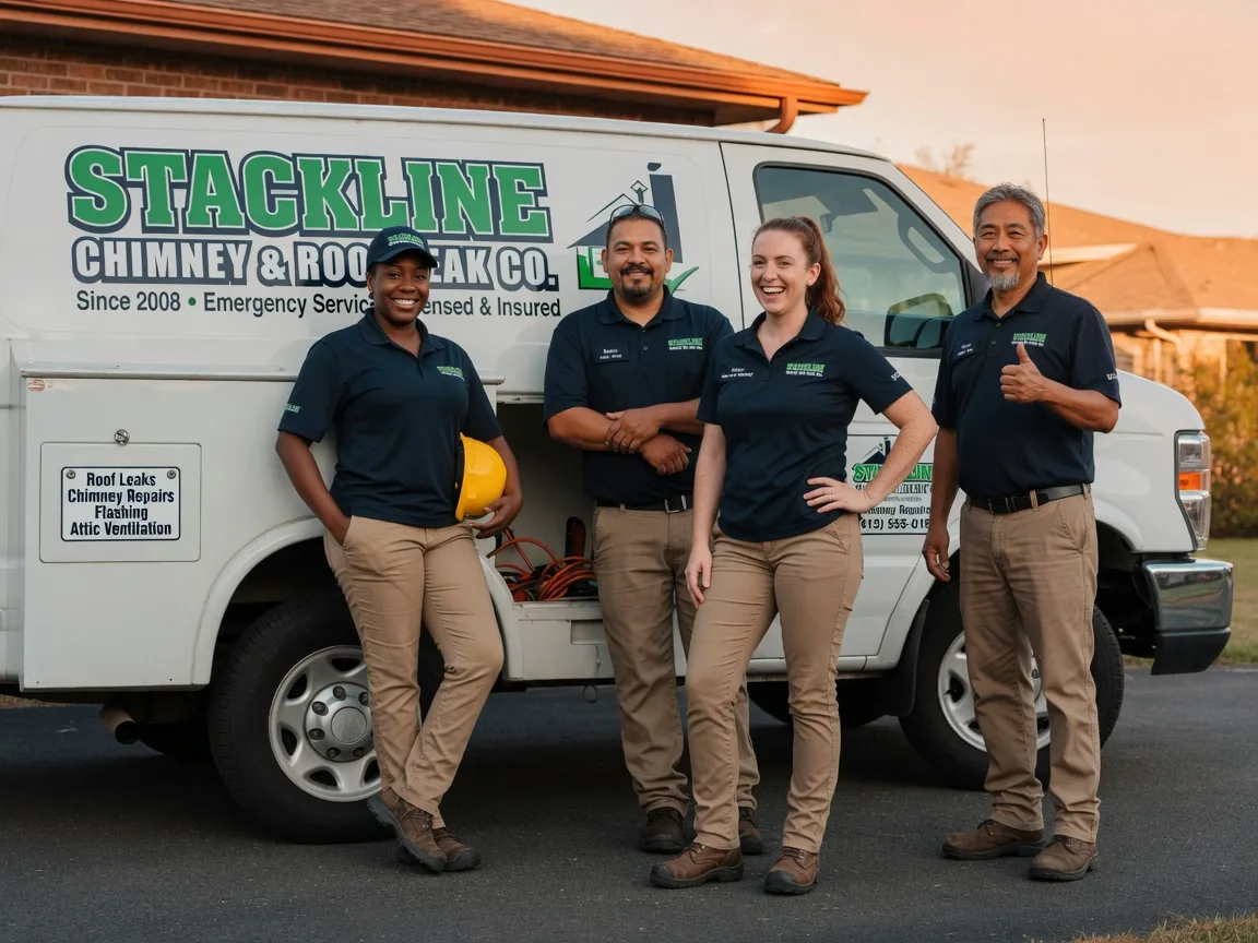 Chimney flashing repair company in Dane, WI